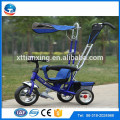 The Cheap baby kids stroller tricycle with roof and back seat front basket/Best deals on Pakistan Kids tricycle with CE proved